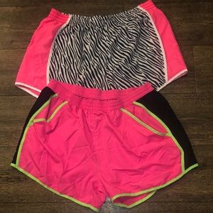 Plus size athletic shorts
